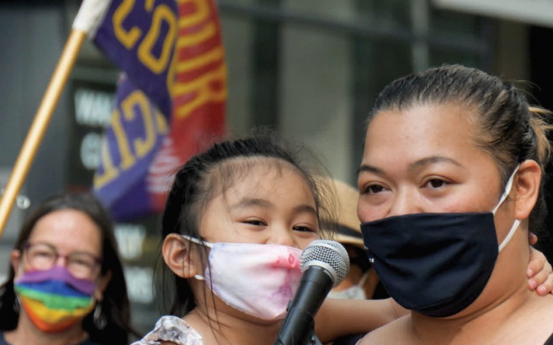 Library Workers at Day of Climate Action